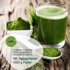 Gerstengras-Gerstengras Bio Pulver, 1000 g