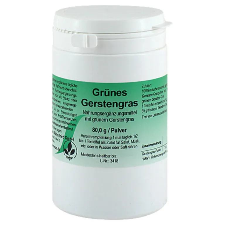 Gerstengras Pulver, 80 g^ Discount