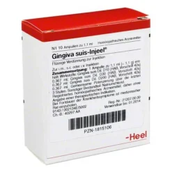 Injeel Heel-Gingiva Suis Ampullen, 10 St