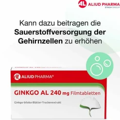 GINKGO 240 mg Filmtabletten, 120 St^Al Discount