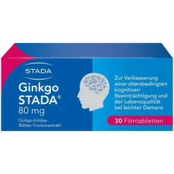 Stada Ginkgo-Ginkgo ® 80 mg Filmtabletten, 30 St