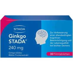 Stada Ginkgo ® 240 mg Filmtabletten, 30 St- Ginkgo