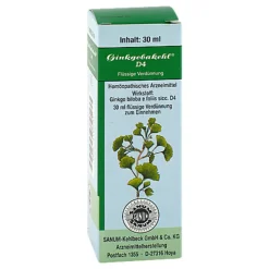 Ginkgobakehl D 4 Tropfen, 30 ml- Sanum Kehlbeck