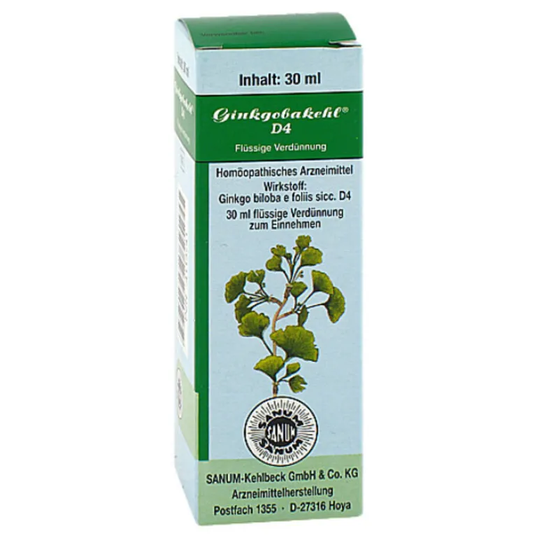 Ginkgobakehl D 4 Tropfen, 30 ml- Sanum Kehlbeck