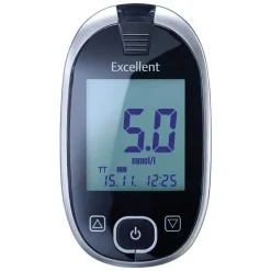Gluco Check Excellent Blutzuckermess Set mmol / l, 1 St- Blutzuckertests|Blutzuckermessgerät