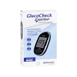 Blutzuckermessgerät-Gluco Check Excellent Blutzuckermessger.Set mg / dl, 1 St