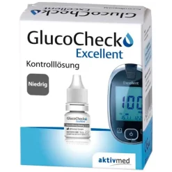 Gluco Check Excellent Kontroll Lösung niedrig, 4 ml- Kontrolllösungen