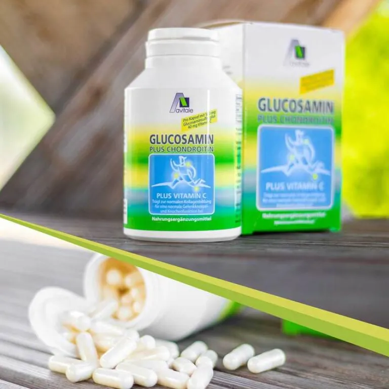 Glucosamin 500 mg + Chondroitin 400 mg Kapseln, 90 St^Avitale New