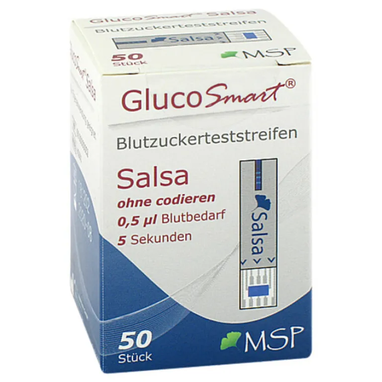 Salsa Blutzuckerteststreifen Dose, 50 St^Glucosmart Sale