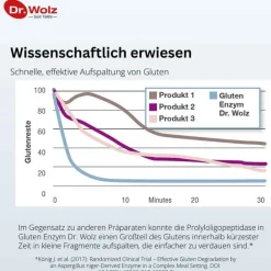 Dr. Wolz Verdauung-Gluten Enzym Kapseln, 60 St
