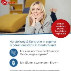 Dr. Wolz Verdauung-Gluten Enzym Kapseln, 60 St