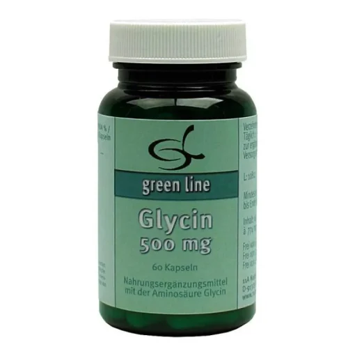 Green line Nutritheke Glycin 500 mg Kapseln, 60 St- Aminosäuren|Aminosäuren
