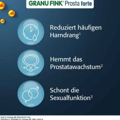 Granu Fink Prostata Medikamente-Prosta forte 500 mg Hartkapseln, 80 St