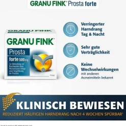 Granu Fink Prostata Medikamente-Prosta forte 500 mg Hartkapseln, 40 St