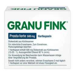 Granu Fink Prostata Medikamente-Prosta forte 500 mg Hartkapseln, 40 St