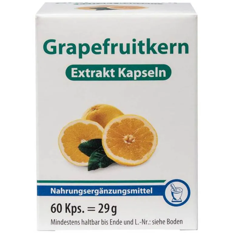 Grapefruit Kern Extrakt Kaps, 60 St^Canea-Pharma Outlet