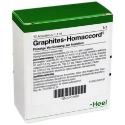 Homaccord Graphites Ampullen, 10 St- Heel