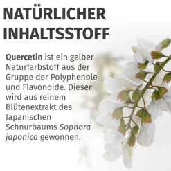 Green Naturals Quercetin 500 mg hochdosiert Kapseln , 180 St- Quercetin