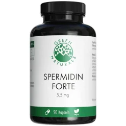Green Naturals Spermidin Forte 5,5 mg vegan Kapseln , 90 St- Spermidin