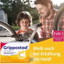 Grippostad Grippemittel-C Hartkapseln bei Erkältung, 24 St