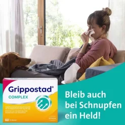 Grippostad COMPLEX mit Orangengeschmack, 10 St- Ass-Acetylsalicylsäure|Grippemittel