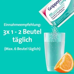 Grippostad COMPLEX mit Orangengeschmack, 10 St- Ass-Acetylsalicylsäure|Grippemittel