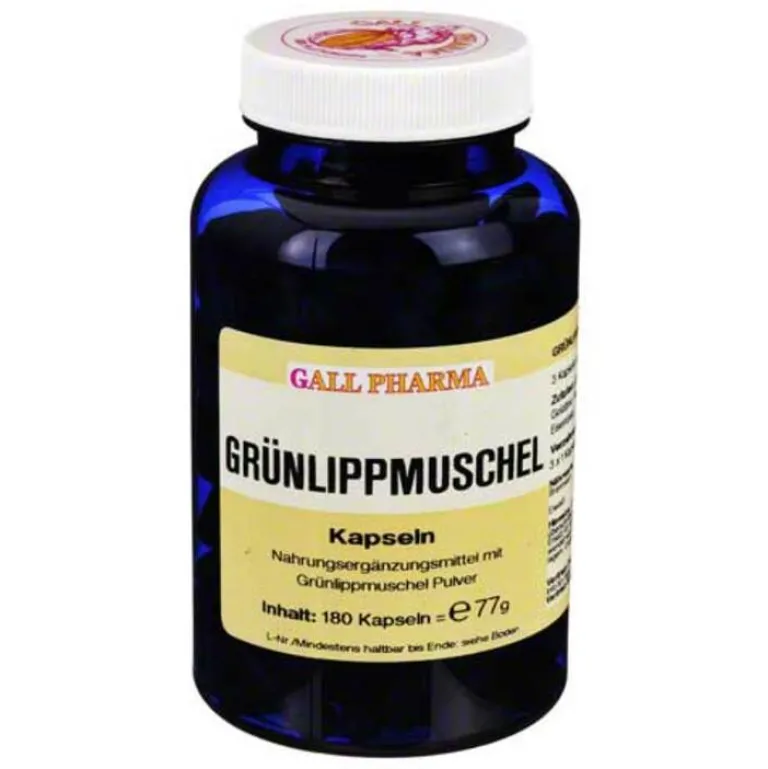 Hecht Pharma Grünlippmuschel GPH Kapseln, 180 St- Grünlippmuschel