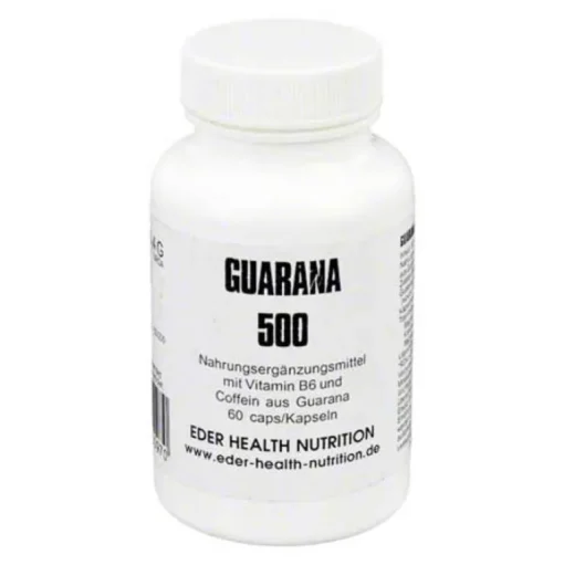 Guarana 500 Kapseln, 60 St^Eder Health Nutrition Discount