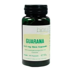 Guarana-Guarana 500 mg Bios Kapseln, 100 St
