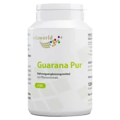 Vitaworld Guarana-Guarana Pur 500 mg Kapseln, 120 St