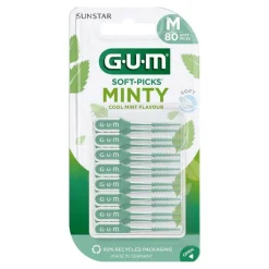 GUM Soft-Picks Minty medium, 80 St- Zwischenraumreinigung
