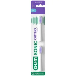 GUM Sonic Ortho Ersatzbürstenköpfe, 2 St- Geräte & Zubehör