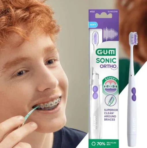 GUM Geräte & Zubehör-Sonic Ortho Schallzahnbürste, 1 St