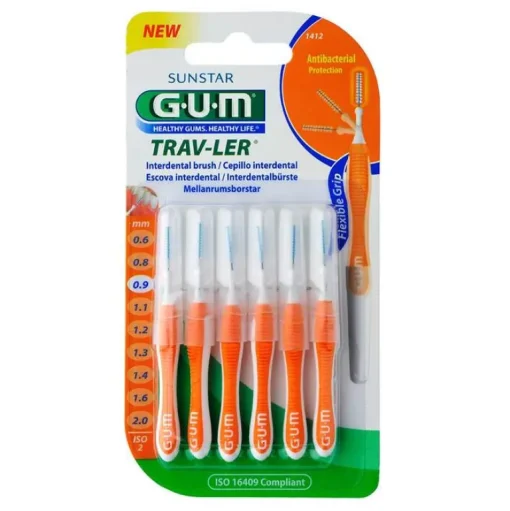 Trav-Ler 0,9mm Kerze orange Intendent. + 6Kappen, 6 St^GuM Outlet