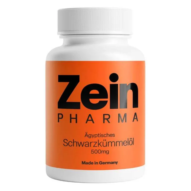 Zein Pharma Ägyptisches Schwarzkümmelöl Kapseln 500 mg, 180 St- Schwarzkümmelöl
