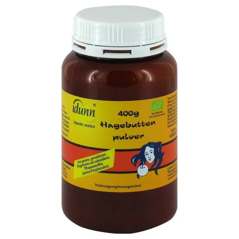 Idunn Hagebuttenpulver, 400 g- Hagebuttenpulver