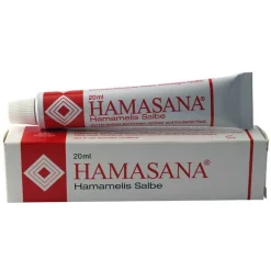 Hamasana Hamamelis Salbe, 20 g- Trockene & Sensible Haut