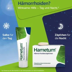 ® Hämorrhoidenzäpfchen, 10 St^Hametum Hot
