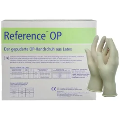 Handschuhe OP Latex Größe 8 ste, 50X2 St^Dr. Junghans Best
