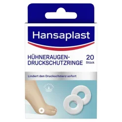 Hansaplast Druckschutzring klein, 20 St- Pflaster & Zehenpolster