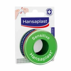 Hansaplast Fixierpflaster sensitive 5mx2,5cm, 1 St- Rollenpflaster