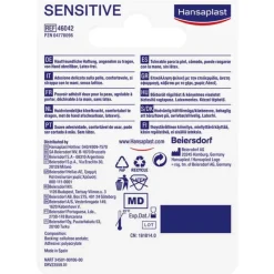 Hansaplast Fixierpflaster sensitive 5mx2,5cm, 1 St- Rollenpflaster