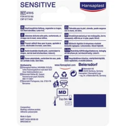 Hansaplast Fixierpflaster sensitive 5mx1,25cm, 1 St- Rollenpflaster