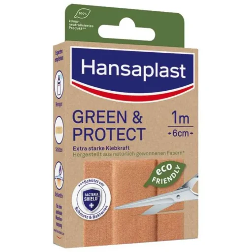 GREEN & PROTECT Pflaster 6 cm x 1 m, 1 St^Hansaplast Best