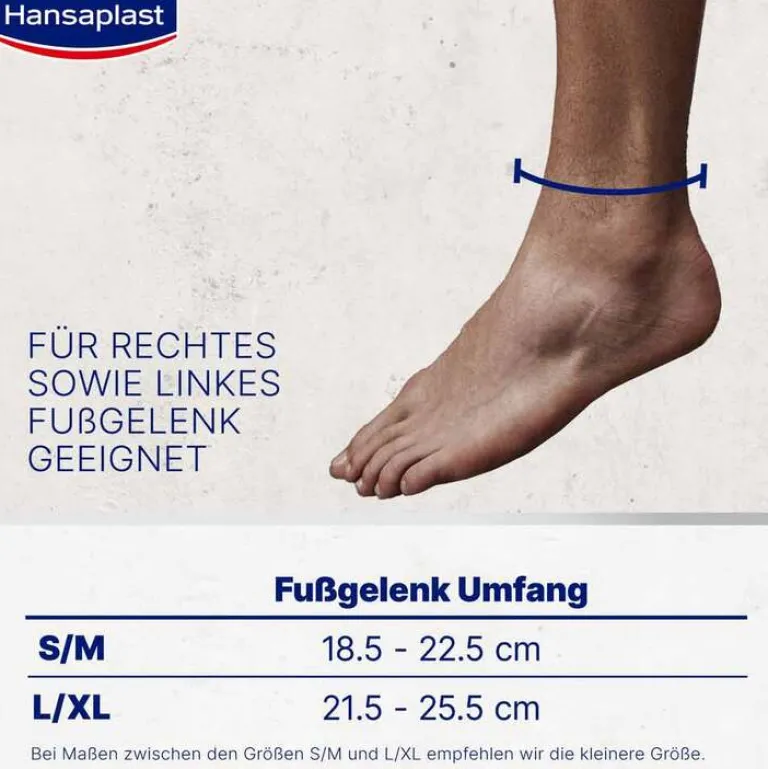 Sport Fußgelenk-Bandage Größe L/XL, 1 St^Hansaplast Outlet