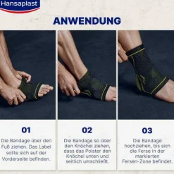 Sport Fußgelenk-Bandage Größe L/XL, 1 St^Hansaplast Outlet