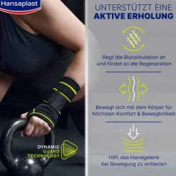 Hansaplast Sport Handgelenk-Bandage Größe L/XL, 1 St- Handgelenkbandagen