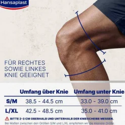 Hansaplast Sport Knie-Bandage Größe S/M, 1 St- Kniebandagen