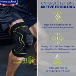 Sport Knie-Bandage Größe L/XL, 1 St^Hansaplast Hot