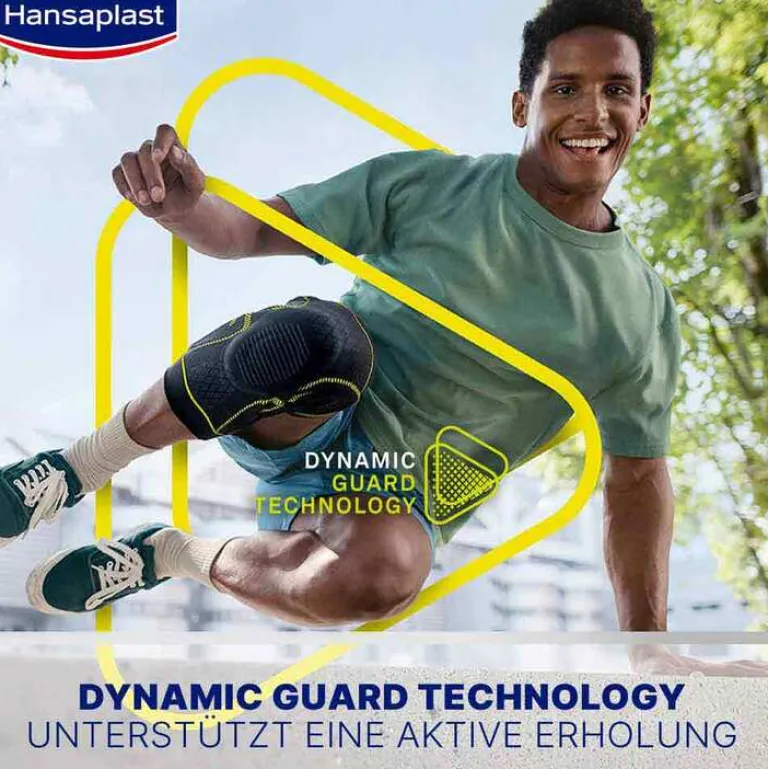 Sport Knie-Bandage Größe L/XL, 1 St^Hansaplast Hot